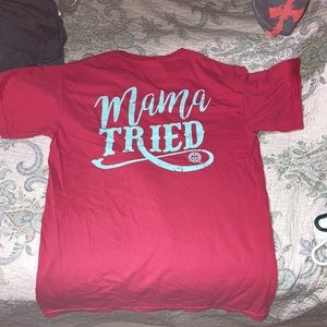 Ladies Mama Tried sz M Tee